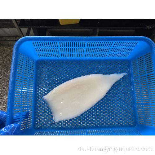 IQF Frozen Todarodes Pacificus Squid Tube U5 U7